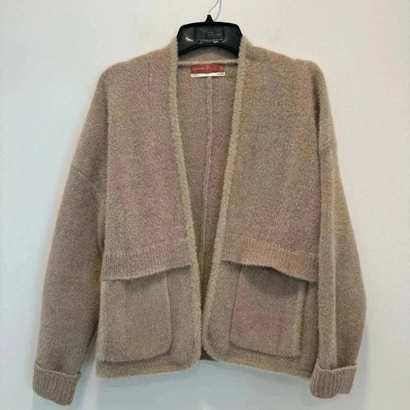 Anthropologie Pilcro Cardigan Sparkle Shimmer Knit One Size - Picture 2 of 8